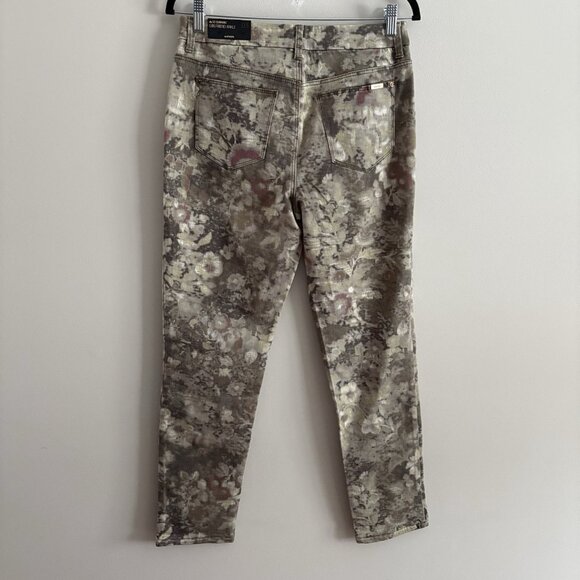 Chicos Women Sz 0.5 US 6 Floral Impression So Slimming Girlfriend Ankle Jean NWT - Picture 7 of 14